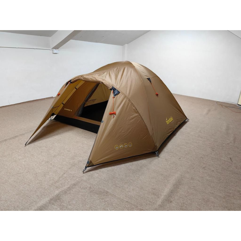 Tenda Camping Tendaki Borneo 4 - 5 Orang PU 3000 MM Kapasitas 4 Orang Family