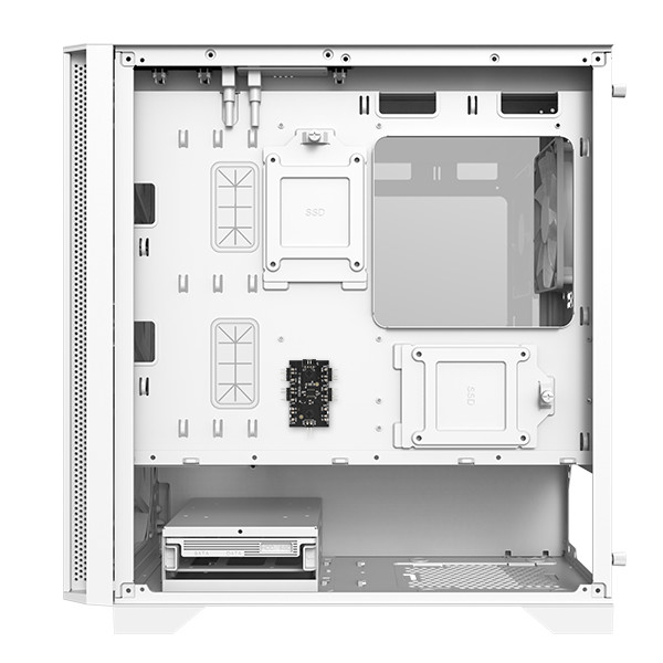 Case MONTECH AIR 100 ARGB BLACK / WHITE M-ATX 4X FAN ARGB