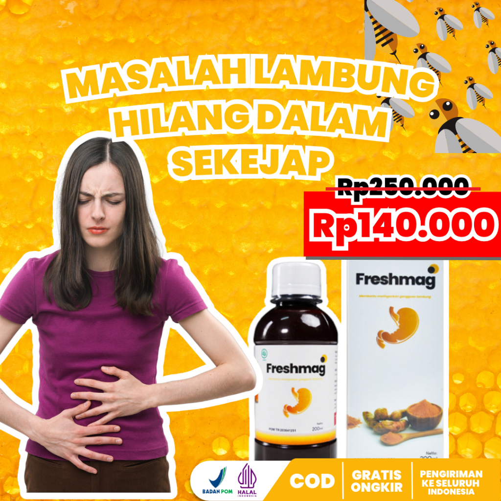 

MADU FRESHMAG 100% HERBAL ALAMI - SOLUSI ATASI PERMASALAHAN LAMBUNG