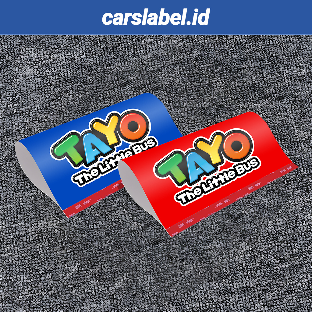 

TAYO - Label Tag Mobil - Variasi Penutup Pintu Bagasi - Hiasan Stiker Lego Mobil Viral
