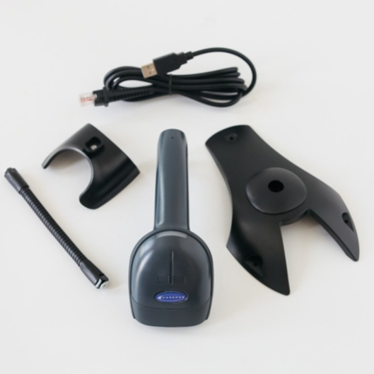 SHARKPOS BS-2108A USB BARCODE SCANNER 1D AUTOSCAN PLUS STAND BS2108A / BS 2108 A