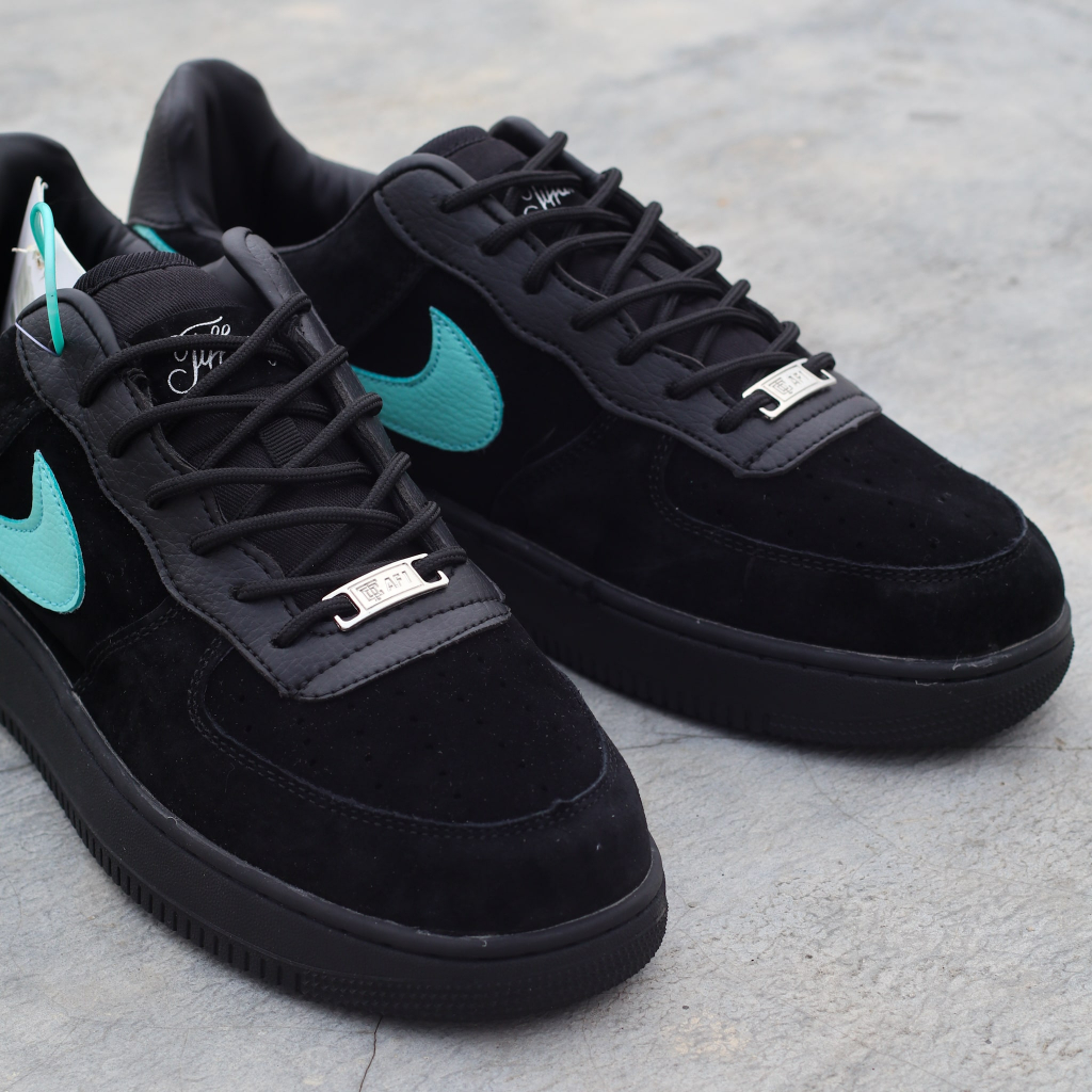 AIR F-1 LOW T1FF4NY COLLAB BLACK BLUE