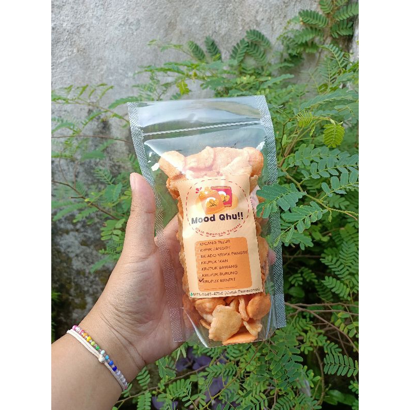 

MoodQu Krupuk Bantet Berat 100gram