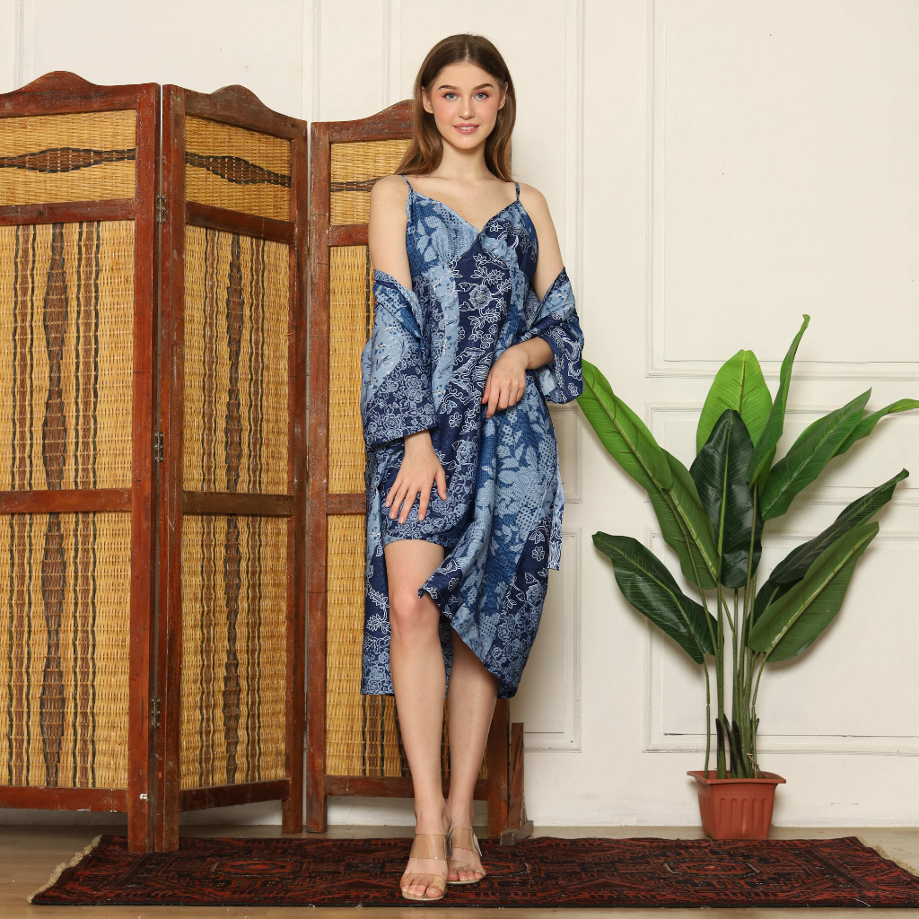 660584 Cynthia Aisyah Kimono Set 2 in 1 All SIze