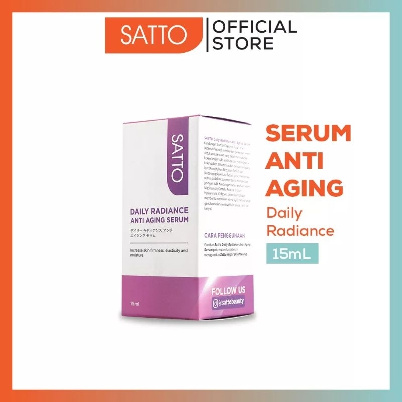 Satto Daily Radiance Anti Aging Serum