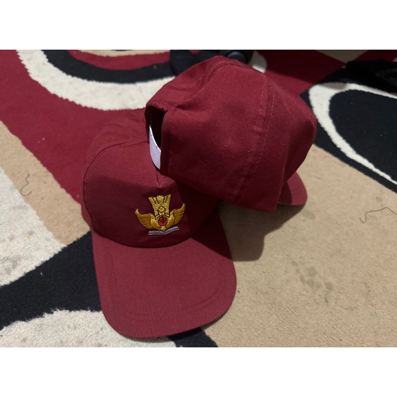 Topi Sd Harga grosir /Topi sd merah merah