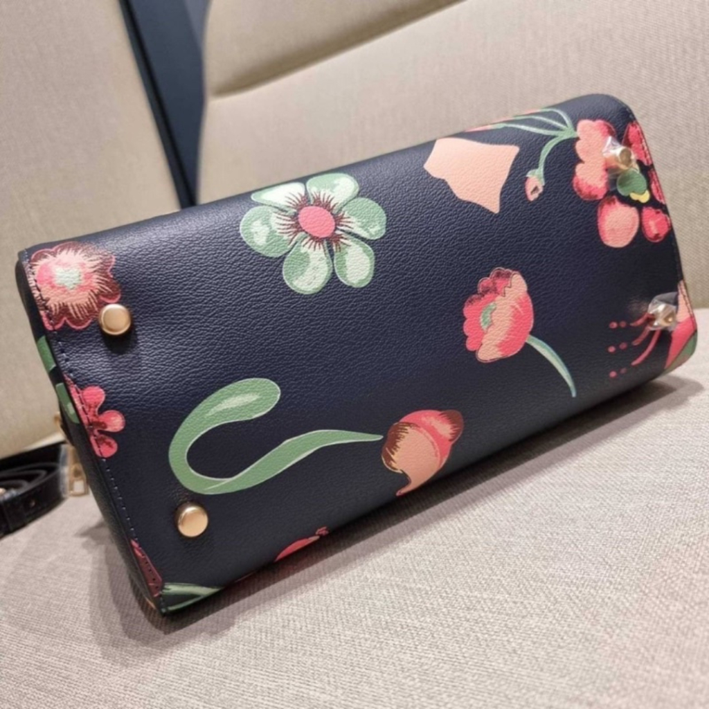 TAS WANITA CH 8617 TAS SELEMPANG WANITA ROWAN FLOWER PRINTED CROSSBODY BAG HANDBAG