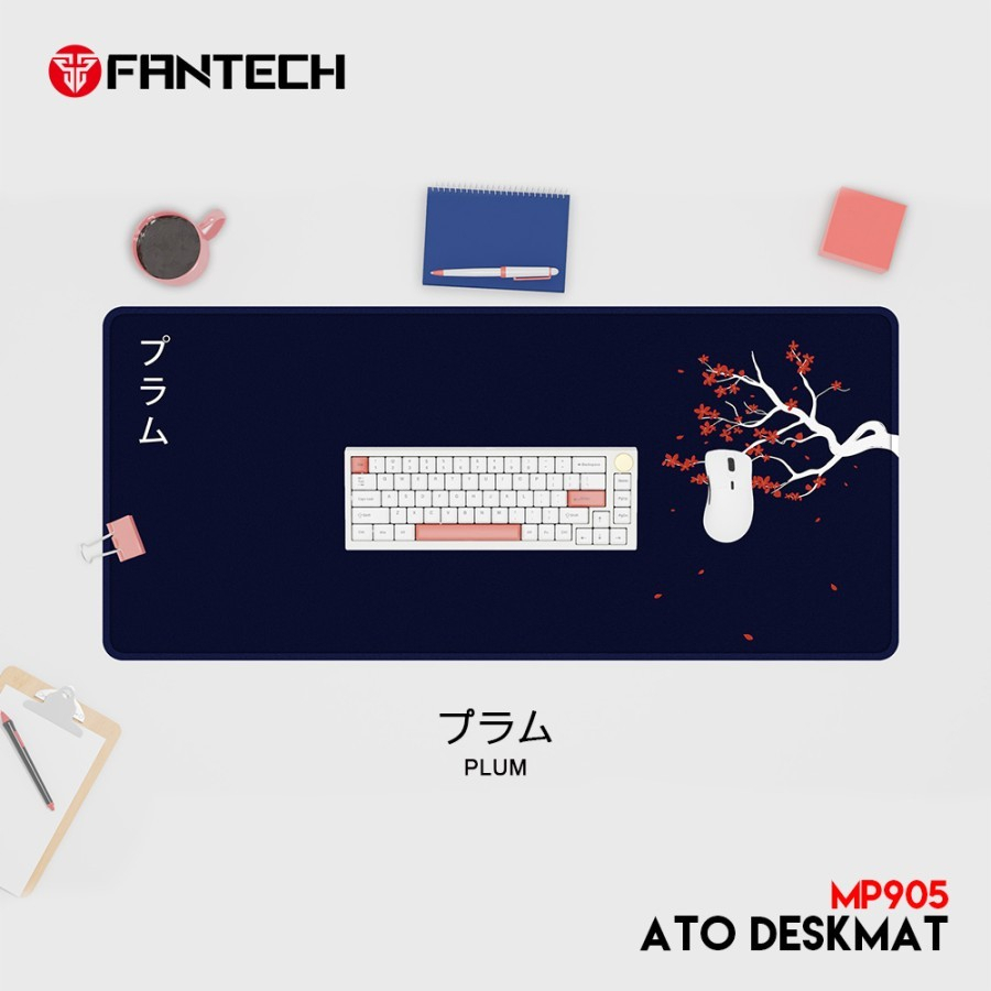 Mousepad Fantech ATO Deskmat PLUM プラム MP905 Size XL