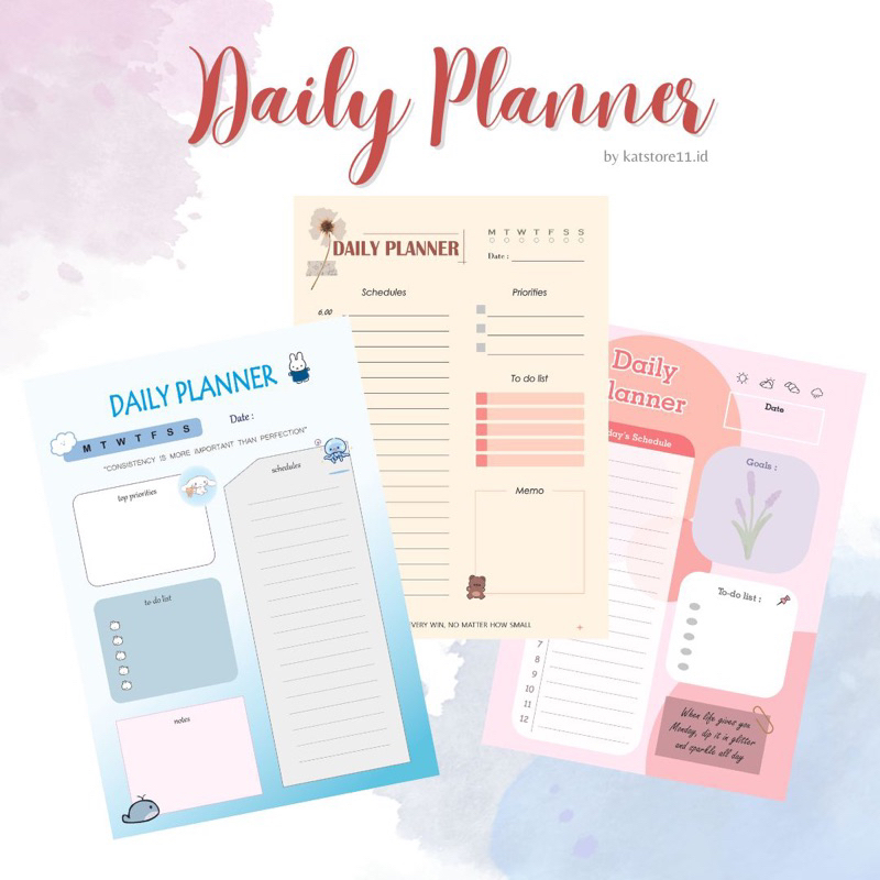 

Daily Planner / Planner Harian