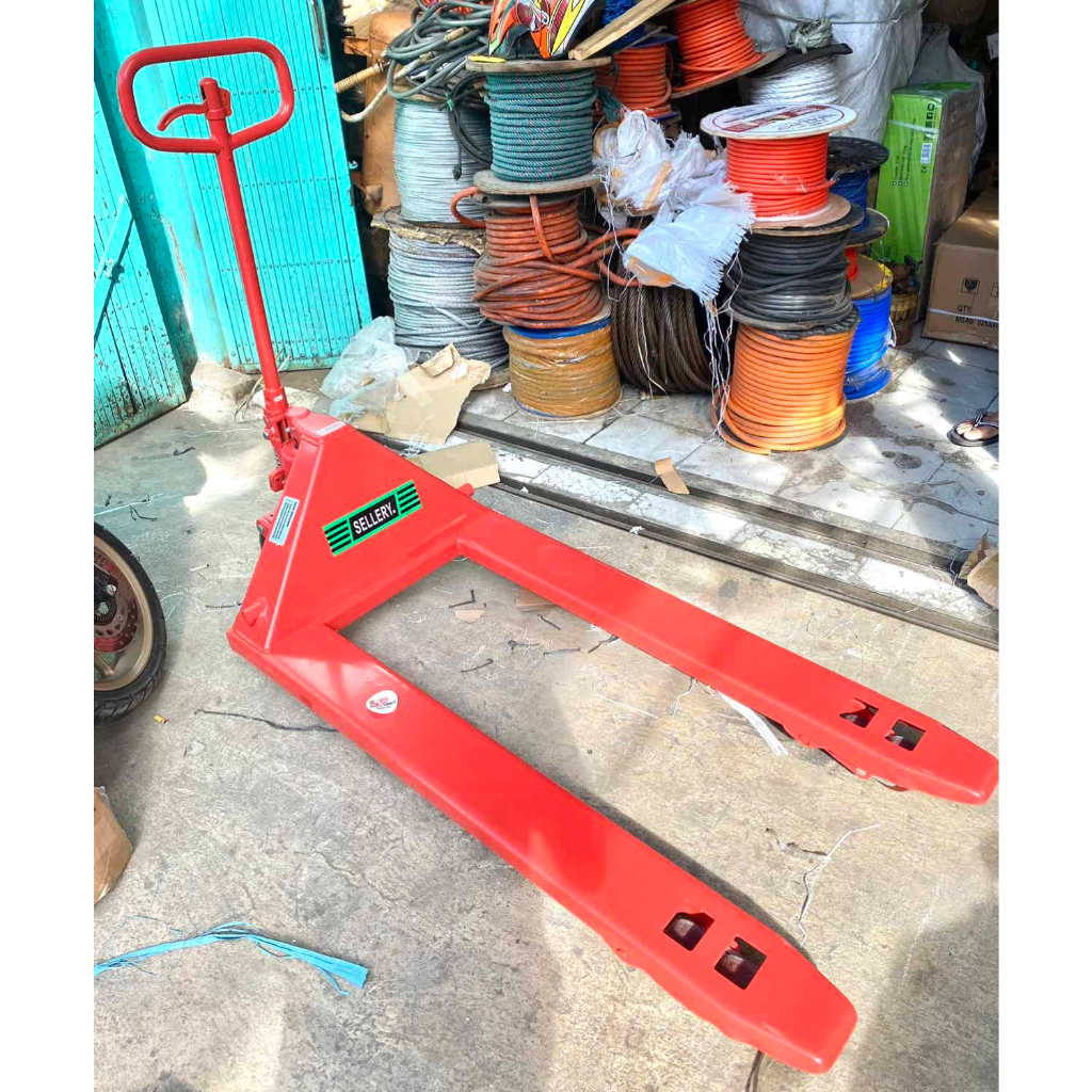 TROLI / TROLLEY HAND PALLET 3 TON 3TON 3T 3 T/ HAND STACKER / HANDPALLET / HAND PALET / ALAT ANGKUT 