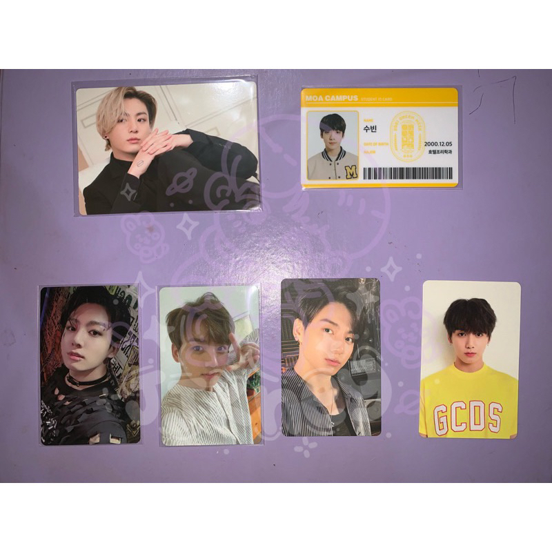 PHOTOCARD JUNGKOOK BTS OFFICIAL