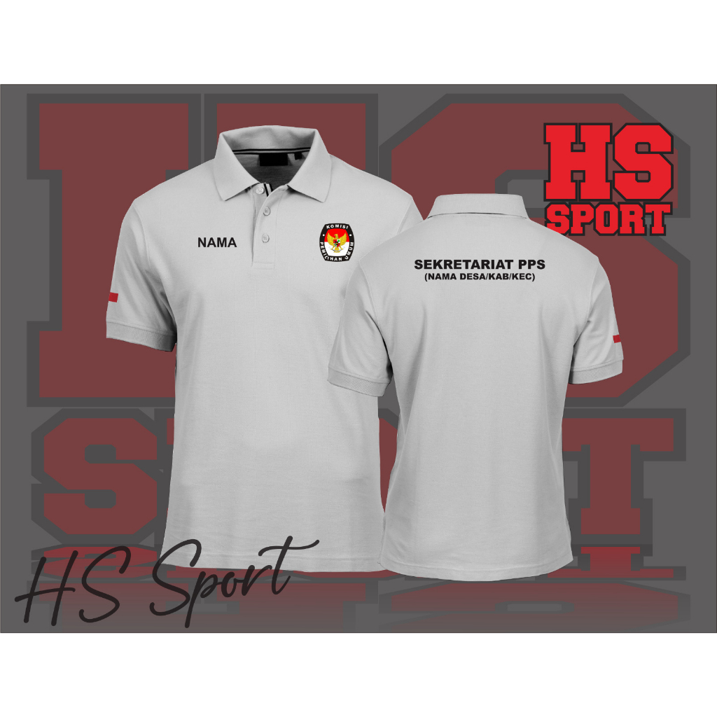 POLO SEKRETARIAT PPS - BAJU POLO TSHIRT SEKRETARIAT -  BAJU POLO KERAH