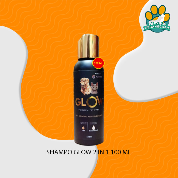 Shampoo Hewan Kucing Anjing Glow Premium Pet Care 100 ML