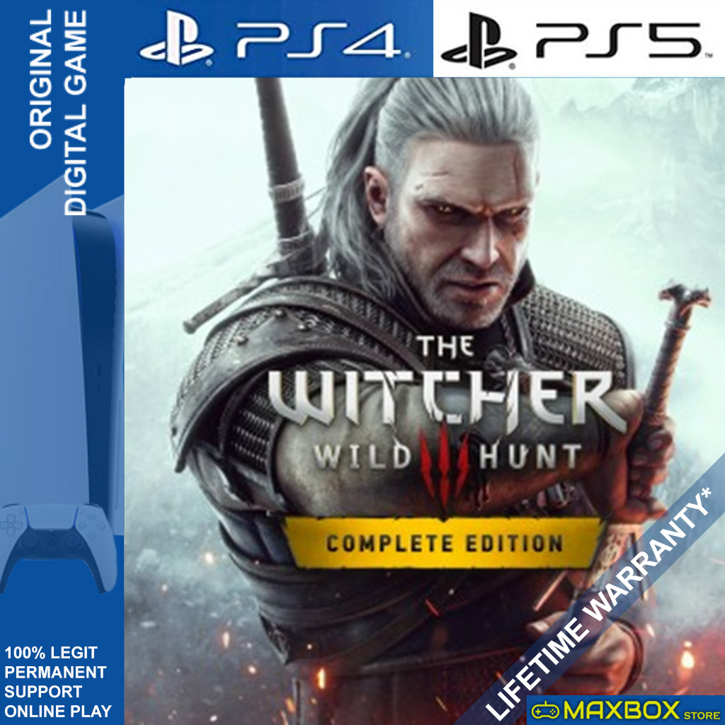 THE WITCHER 3 GOTY PS4 PS5 ORIGINAL DIGITAL GAME