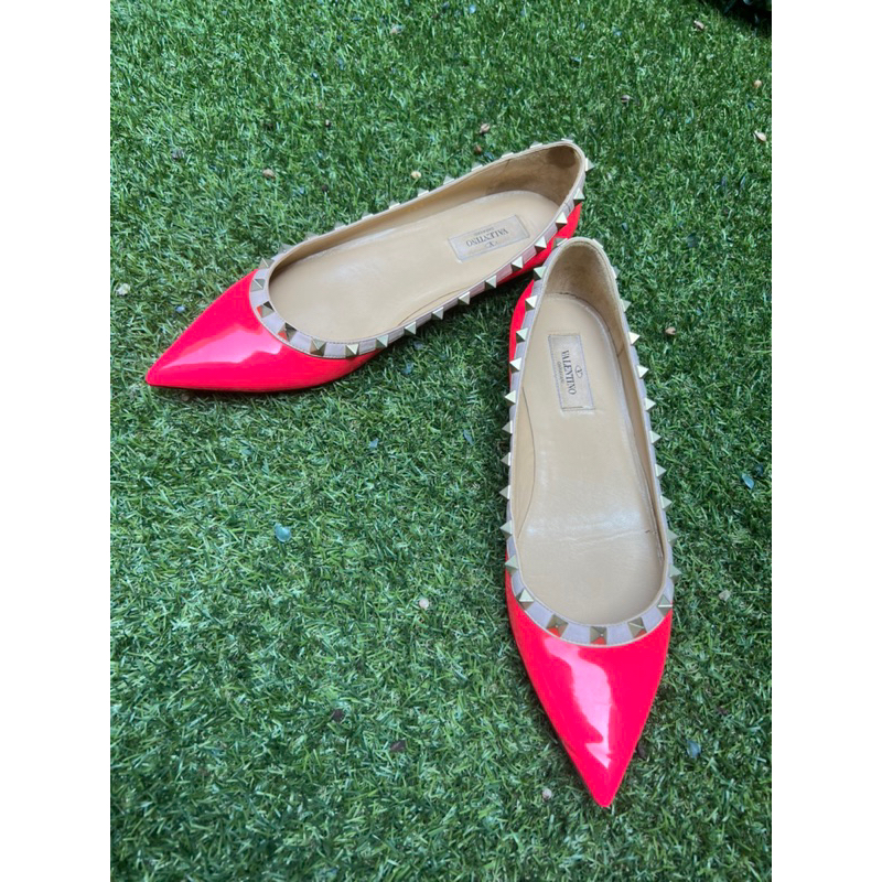 Preloved Valentino Flat Shoes Authentic