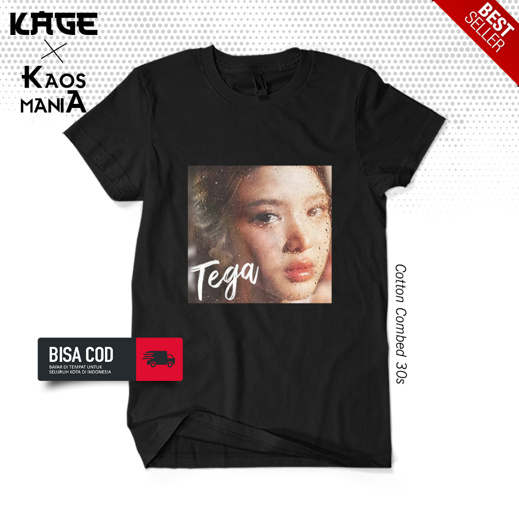 Baju Kaos Pria Distro TIARA ANDINI TEGA Terbaru KAOS KAGE