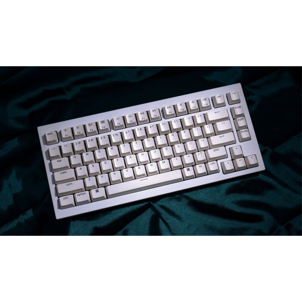 Keychron Q1 QMK Shell White Mechanical Gaming Keyboard