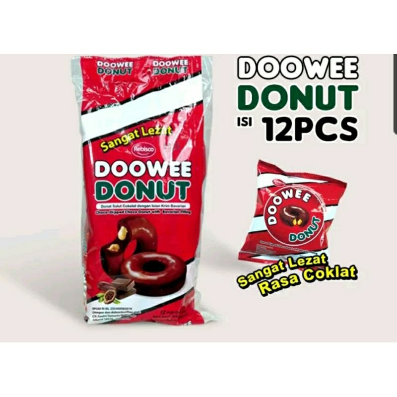 Doowee Donut isi 12pcs donat doowee