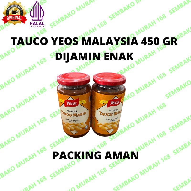 

Tauco Malaysia Cap Yeos Besar 450 Gr