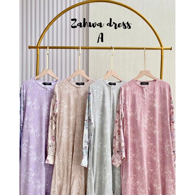ZAHWA DRESS LATASHA OUTFIT Gamis Muslimah