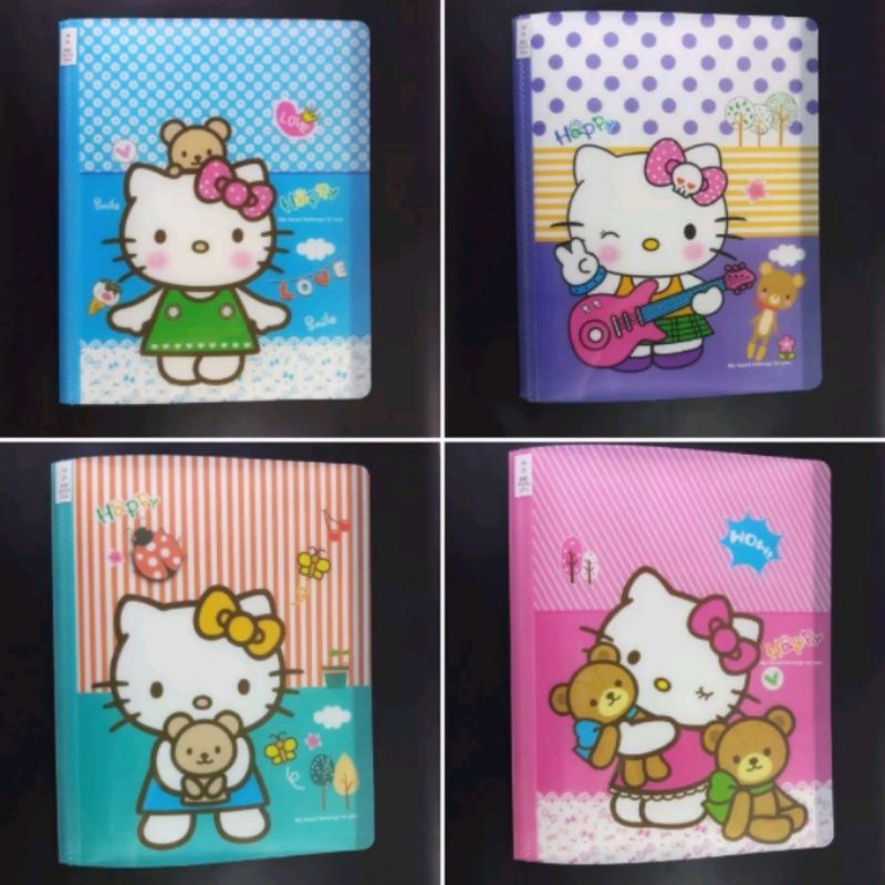 

Clear holder hello kitty A4 (20 lembar) / Tempat dokumen hello kitty A4