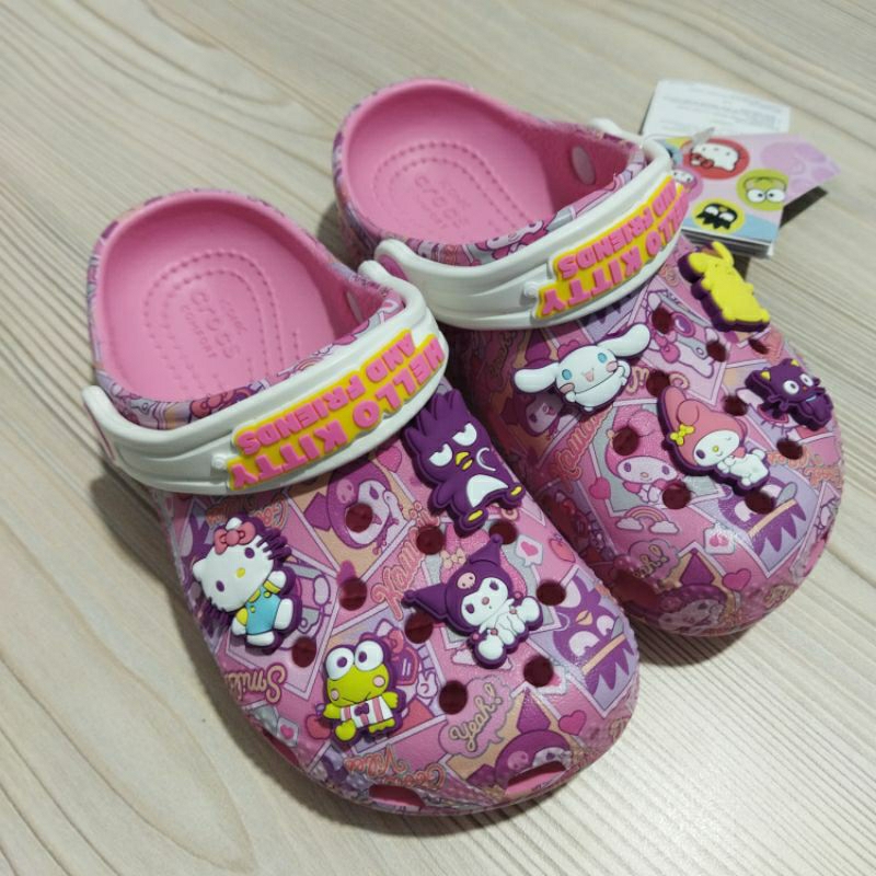 CROCS HELLO KITTY and FRIENDS CLOG KIDS and JUNIOR GIRLS