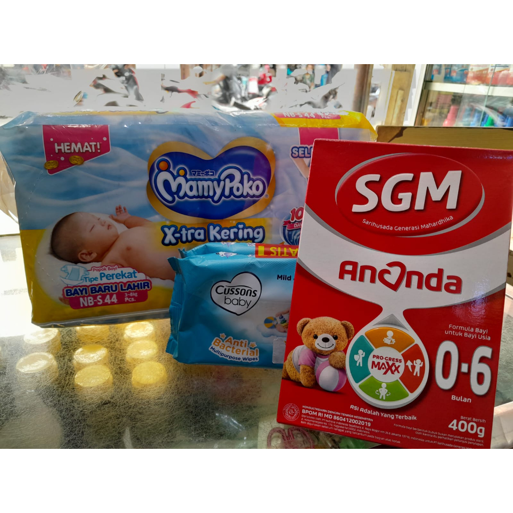 Hemat Spesial Pampers Mamy Poko Dan Susu SGM Khusus Bayi Baru Lahir