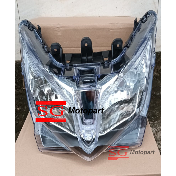 Reflektor + Mika Lampu Depan Vario Techno 125 Lama PGM FI 2012, 2013, 2014