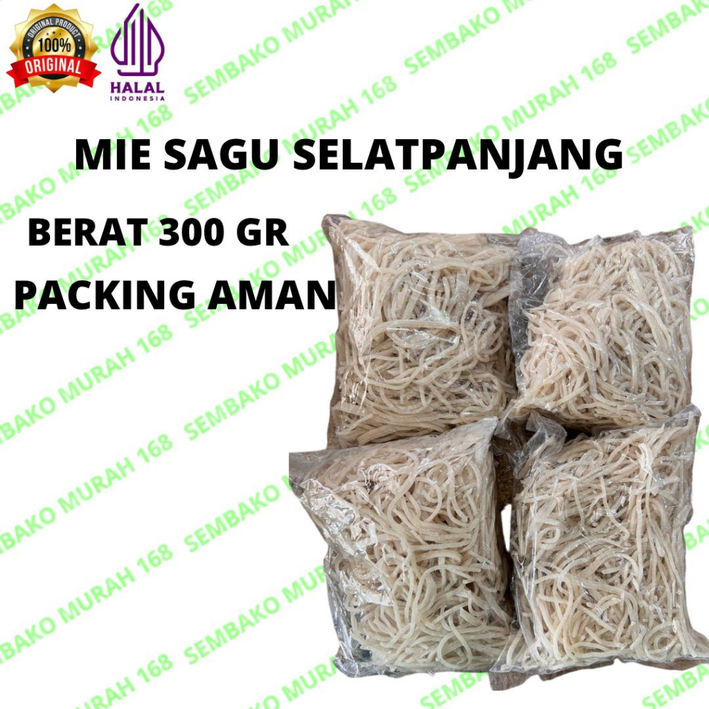 

Mie Sagu Asli Selatpanjang