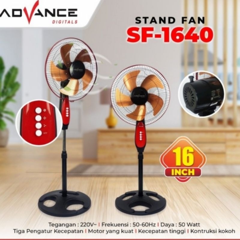 Kipas Angin Advance SF-1640 / Kipas Angin Berdiri Advance SF 1640