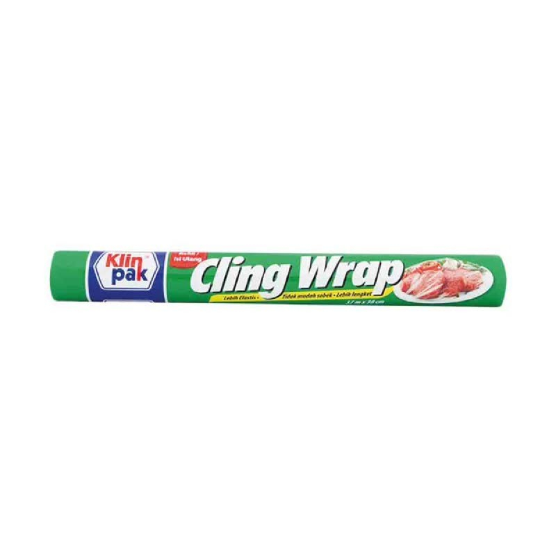 Klinpak Cling Wrap Plastik Pembungkus Makanan &amp; Buah Refill 30mX30cm