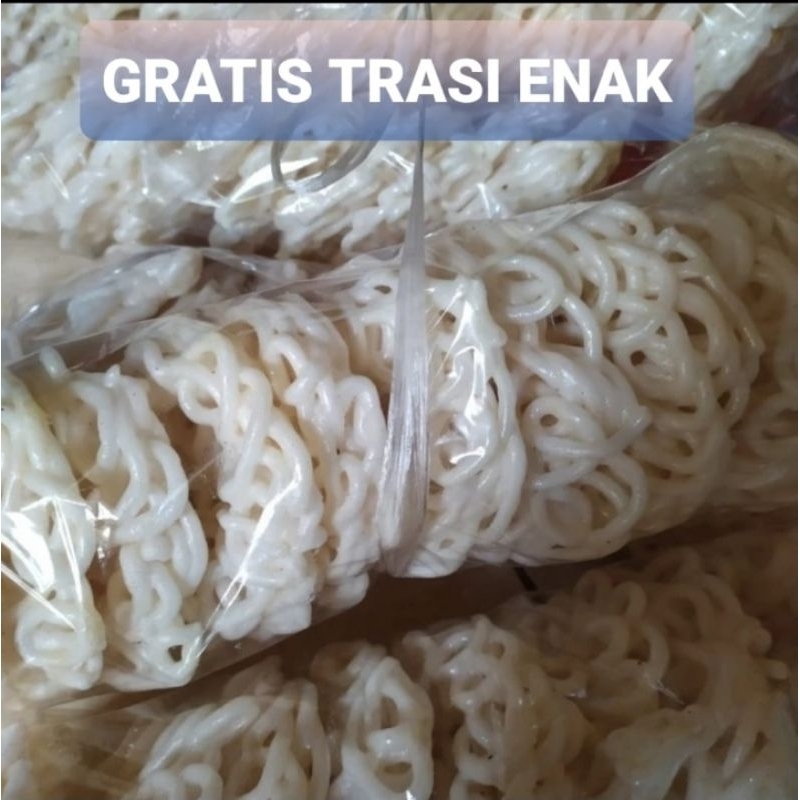 

Krupuk Aci Kerupuk Aci khas Cirebon isi 10 GRATIS terasi khas cirebonn