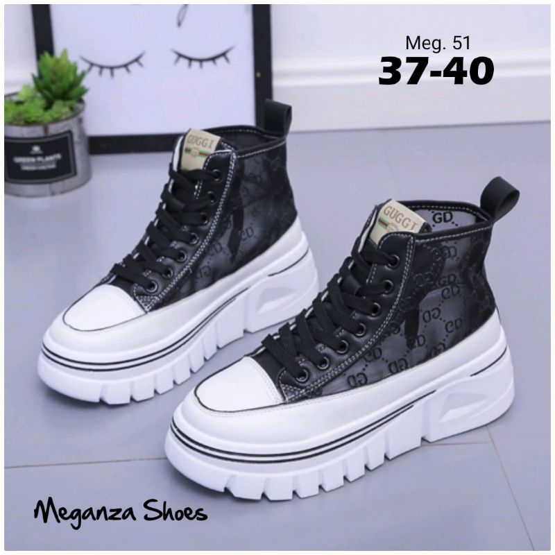 Sepatu/ Sepatu Fashion High Import/ Meganza Shoes