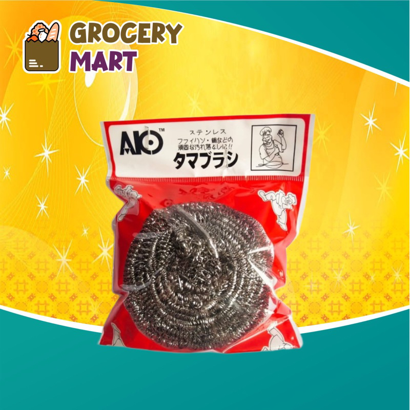 

Sikat Cuci Piring / Sabut Stainless Import Jepang High Quality