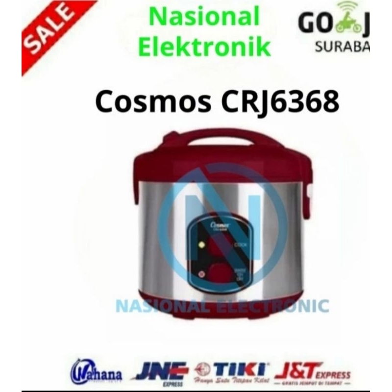 Magicom Cosmos CRJ6368/Penanak Nasi Cosmos/Magicom Cosmos 2Liter/Cosmos Magicom CRJ-6368