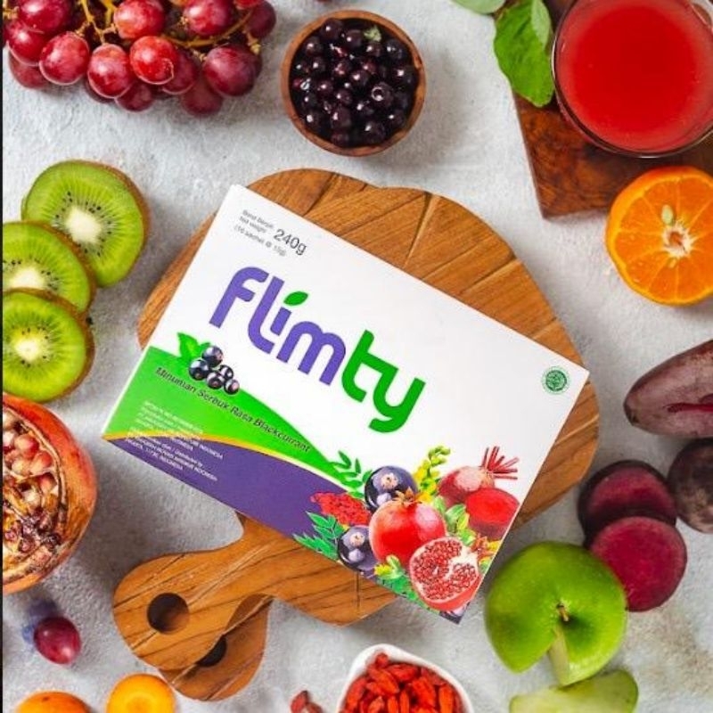 Flimty Fiber - 1 Box (isi 16 sachet) Antioksidan