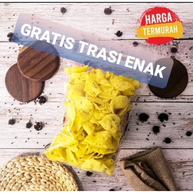 

KETEMPLING SAYUR 250gram ENAK GRATIS terasi Khas cirebonn