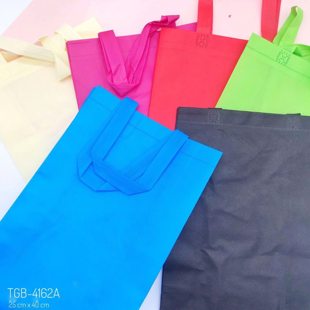 goodie bag tas spunbond polos tas kain polos besar tebal