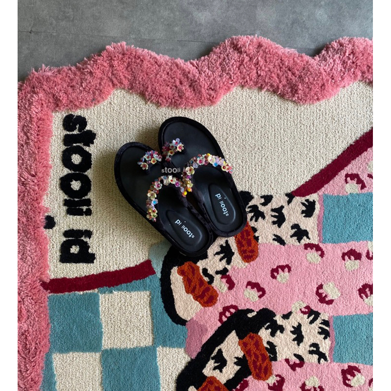 Laras Sandals Garden Beads