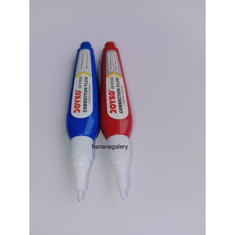 

RB (12 pcs) TIPE-X JOYKO CF-P235 /JOYKO CORRECTION FLUID PEN JOYKO CF-P235