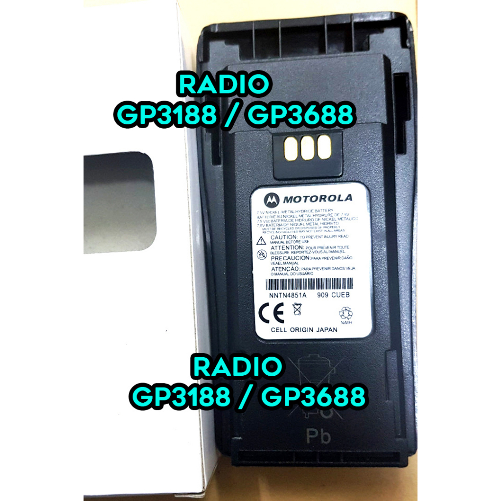 Baterai HT Motorola GP3188 GP3688 Batre motorola gp-3188 GP-3688 Battery XIR P3688 GP3688 GP3188 P3688 GP 3688 3188 P HT batteray motorola HT batre