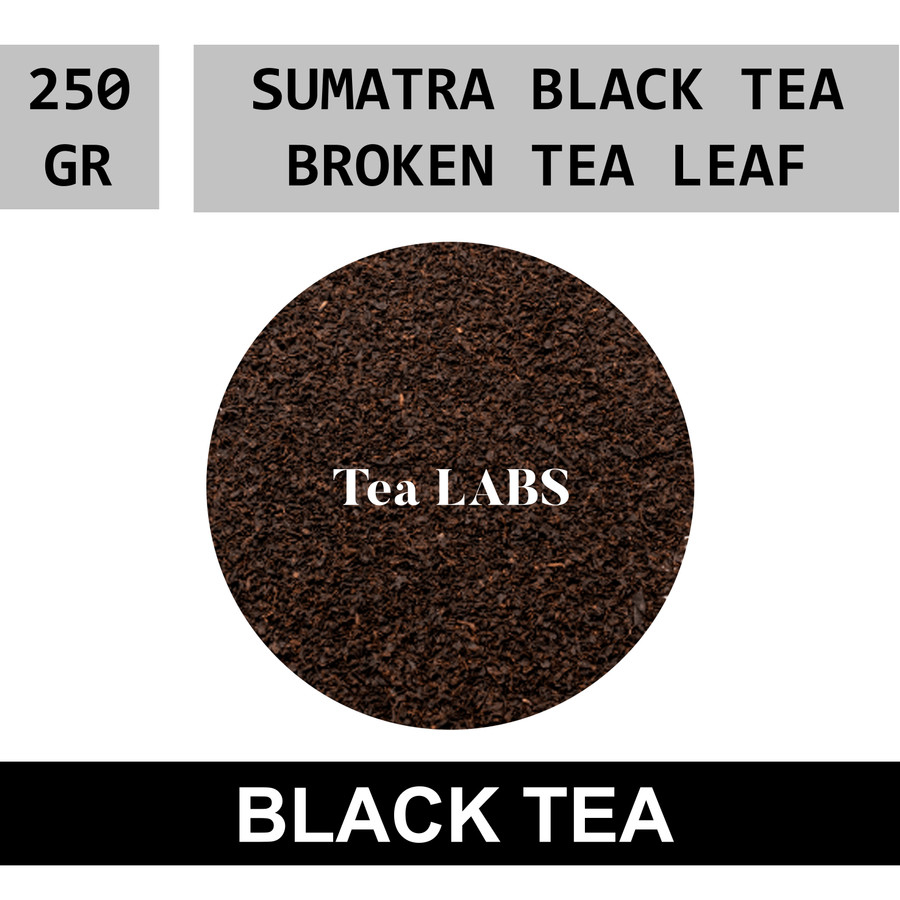 

Teh Hitam Sumatra Broken Tea Leaf / Black Tea Organic 250 GRAM