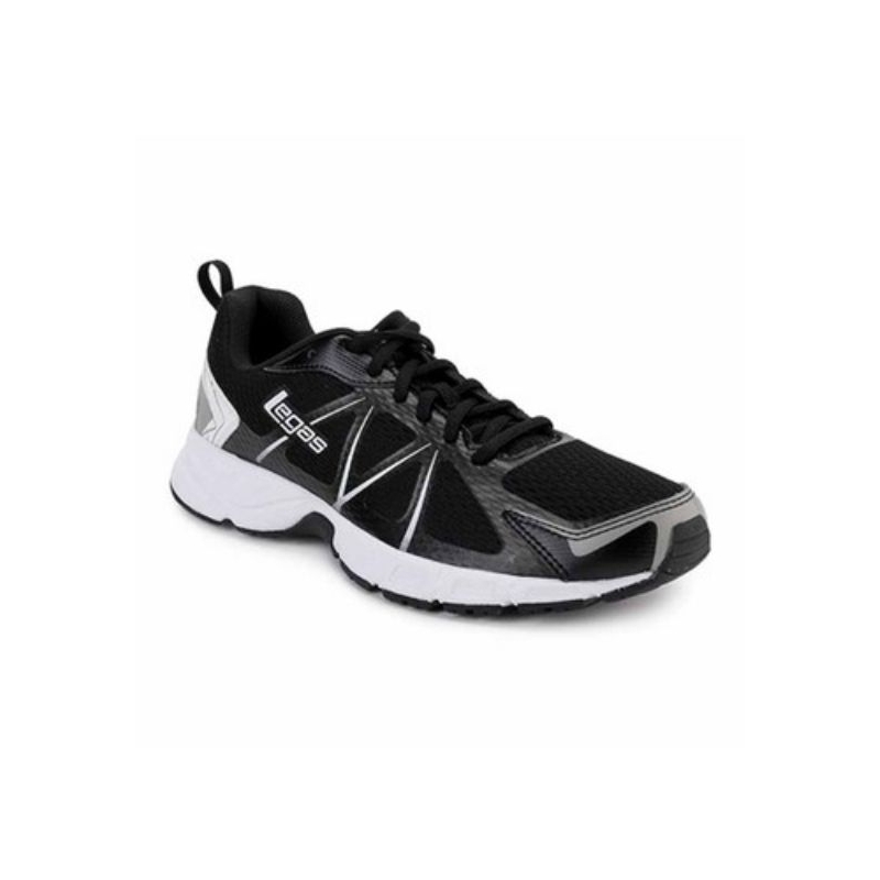 Sepatu League Legas Cowo Hitam Revolt La M Running Shoes Pria Original