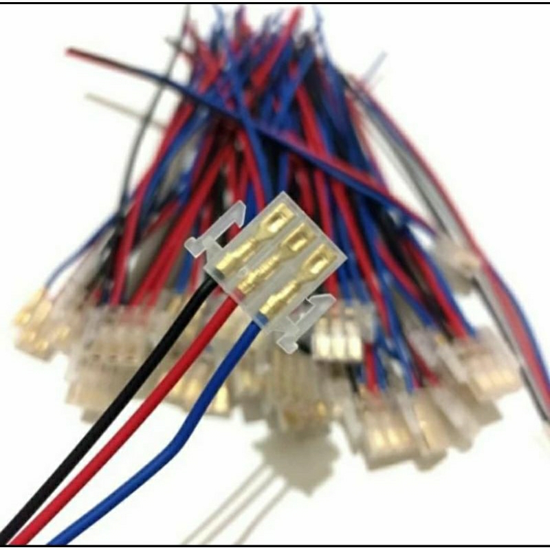 SOCKET SOKET SAKLAR KABEL LAMPU DIM ON OFF SEIN MOTOR 3 PIN