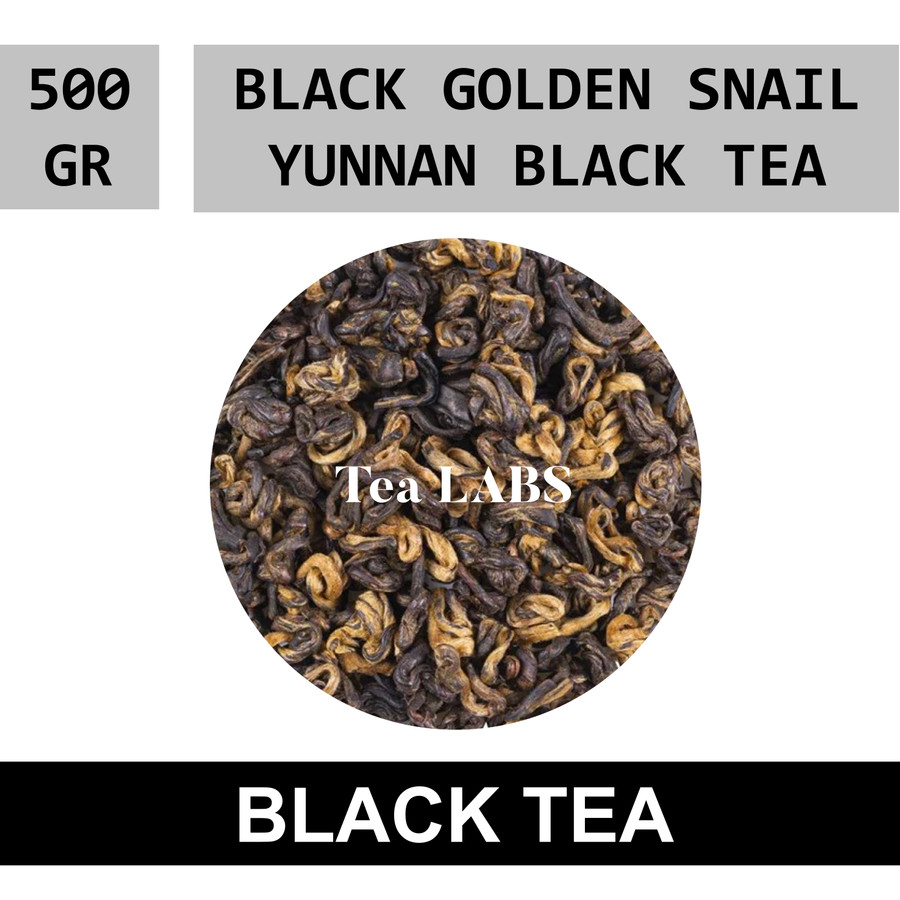 

Black Golden Snail / Chinese Yunnan Black Tea Premium 500 GRAM