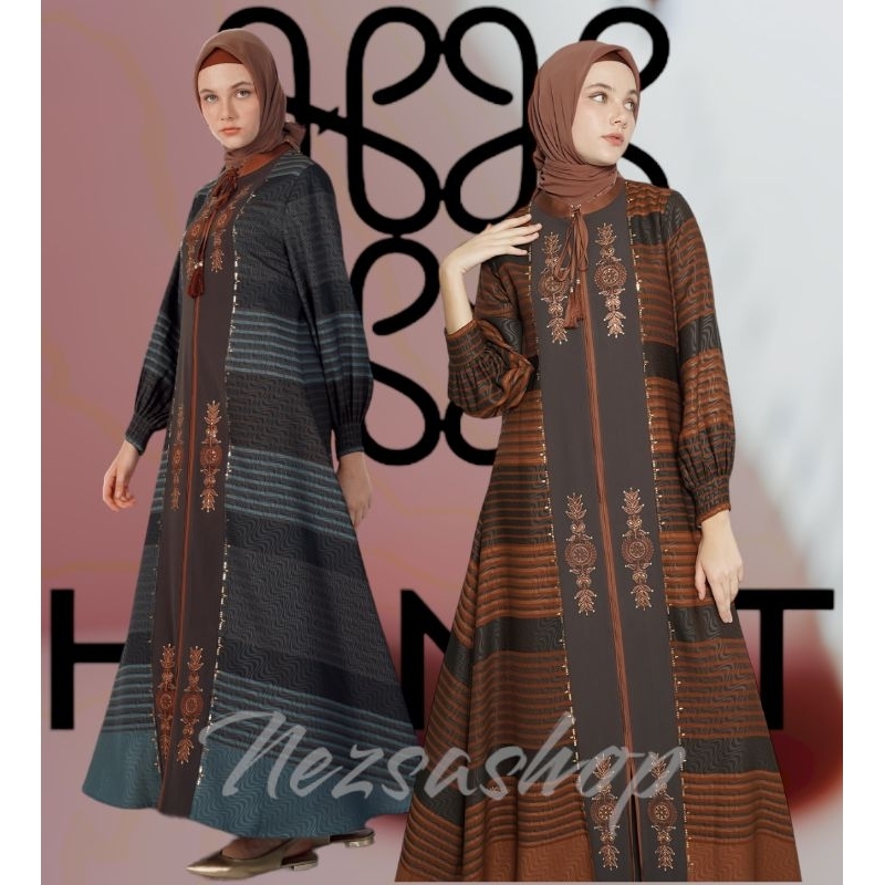 Abaya HIKMAT A8966-02 original + hijab*