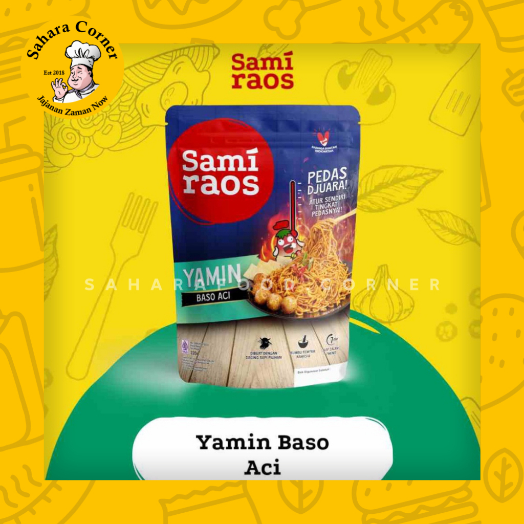 

Yamin baso aci / Yamin baso tulang rangu / sami raos