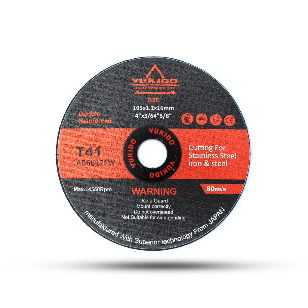 Mata Gurinda Potong 4 inch CW107 x 16 x 1.2mm Batu Gerinda Potong Cutting Wheel Disc Lecpop