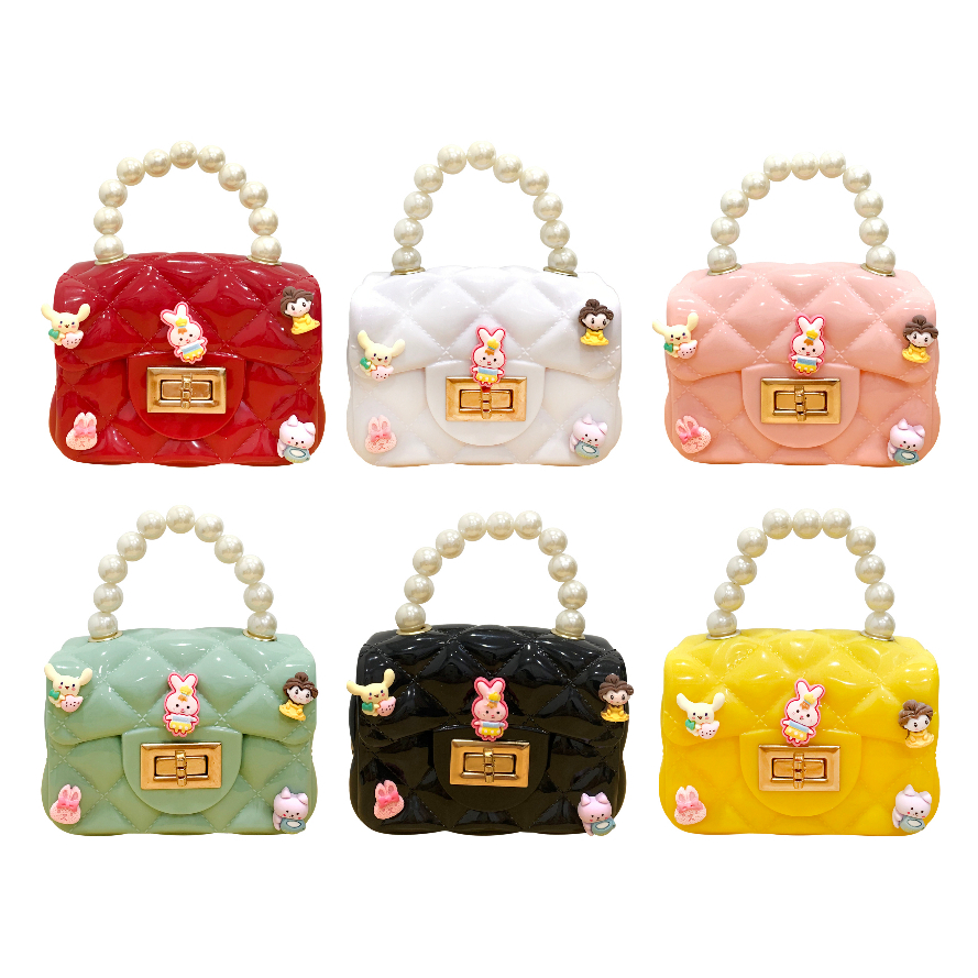 TAS SELEMPANG ANAK JERAMI KUROMI MELODY SANRIO