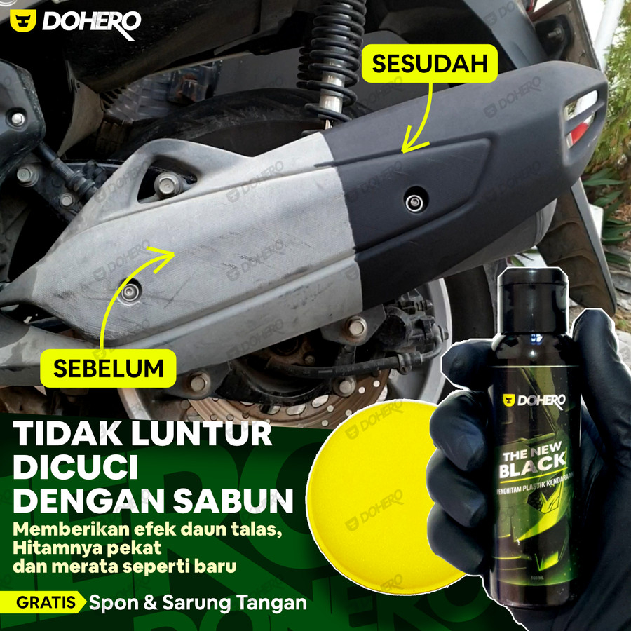 Dohero The New Black Penghitam Body Motor | Penghitam Dashboard DOHERO